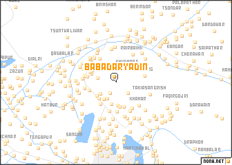map of Bāba Darya Dīn