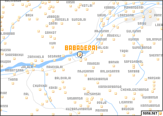 map of Bāba Derai