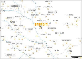 map of Babadin
