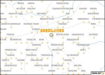map of Babadjimba