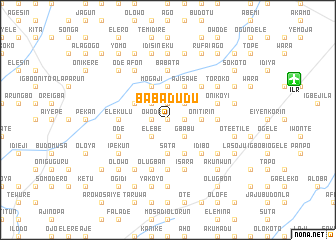 map of Babadudu