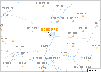 map of Babaeski