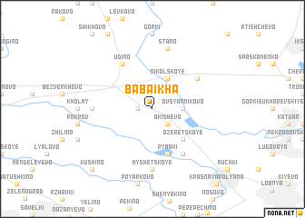 map of Babaikha