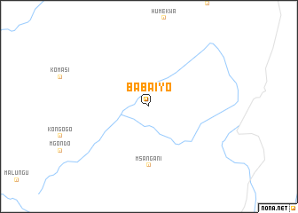 map of Babaiyo