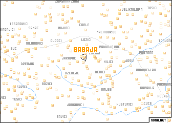 map of Babaja