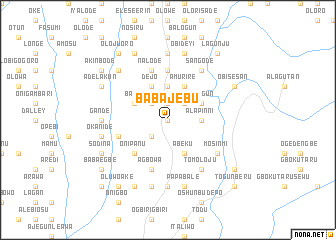 map of Babajebu