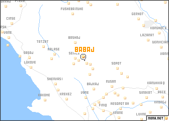 map of Babaj