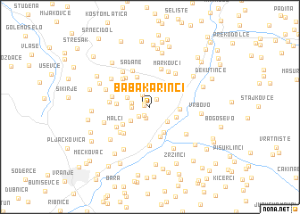 map of Baba Karinci