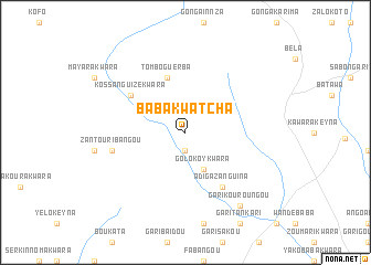 map of Baba Kwatcha