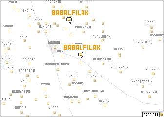 map of Bāb al Filāk