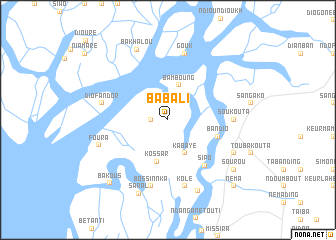 map of Babali