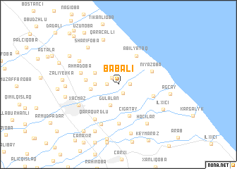 map of Babalı