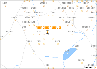 map of Babana Gwaya