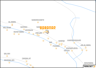 map of Bāb Anār