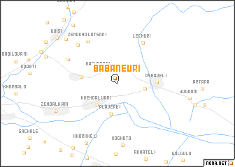 map of Babaneuri