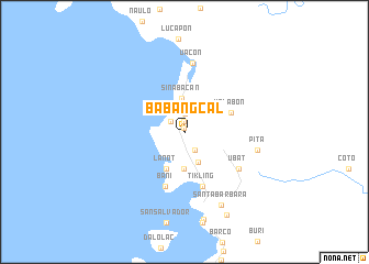 map of Babangcal
