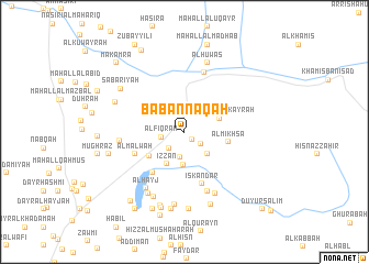 map of Bāb an Nāqah