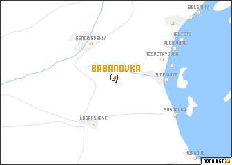 map of Babanovka