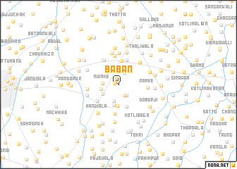 map of Bāban