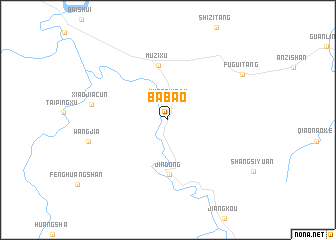 map of Babao