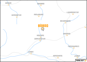 map of Babao