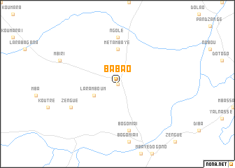 map of Babao