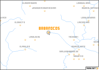 map of Babarocos