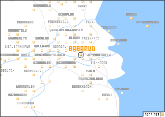 map of Bābārūd