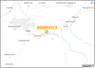 map of Babarunca