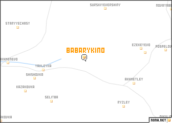 map of Babarykino