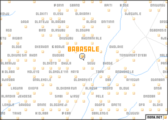 map of Babasale
