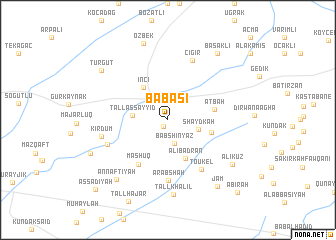 map of Bābāsī