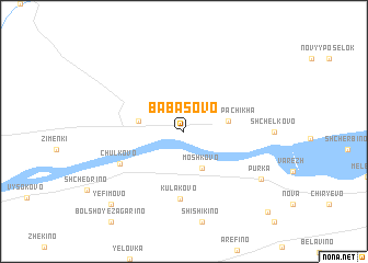 map of Babasovo