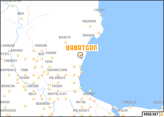 map of Babatgon