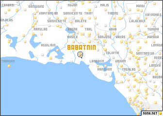 map of Babatnin