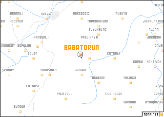 map of Babatorun