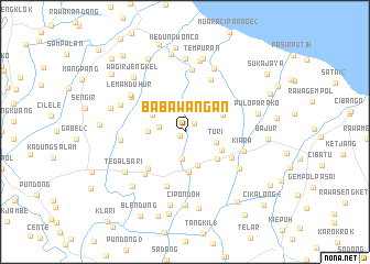 map of Babawangan