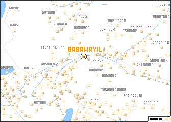 map of Bāba Wāyil