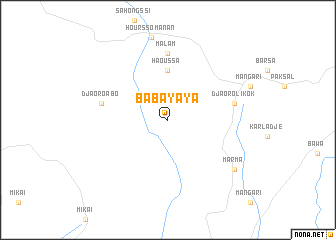 map of Baba Yaya