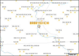 map of Babayevichi