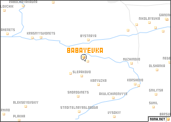 map of Babayevka