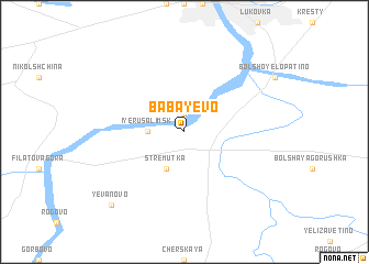 map of Babayevo