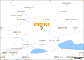 map of Babayevo