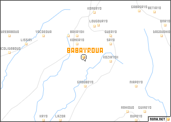 map of Babayroua