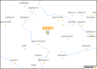 map of Ba Bay