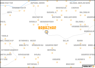 map of Bab Azhar