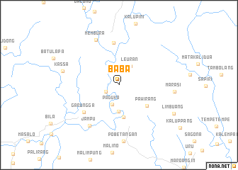 map of Baba