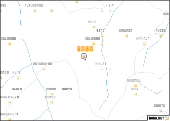 map of Baba