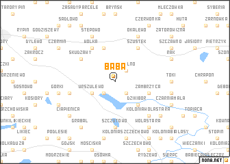 map of Baba