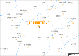 map of Babban Tsauni